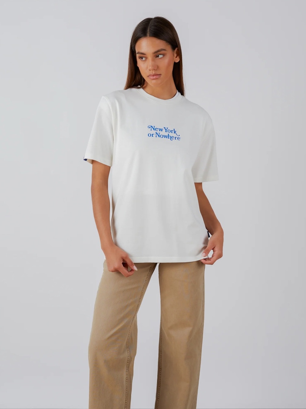 New York or Nowhere KNICKS Motto T-Shirt